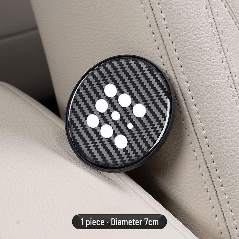 Compatible with Lan Dian E5/E3 Car Carbon Fiber Texture Insulated Cup Coaster