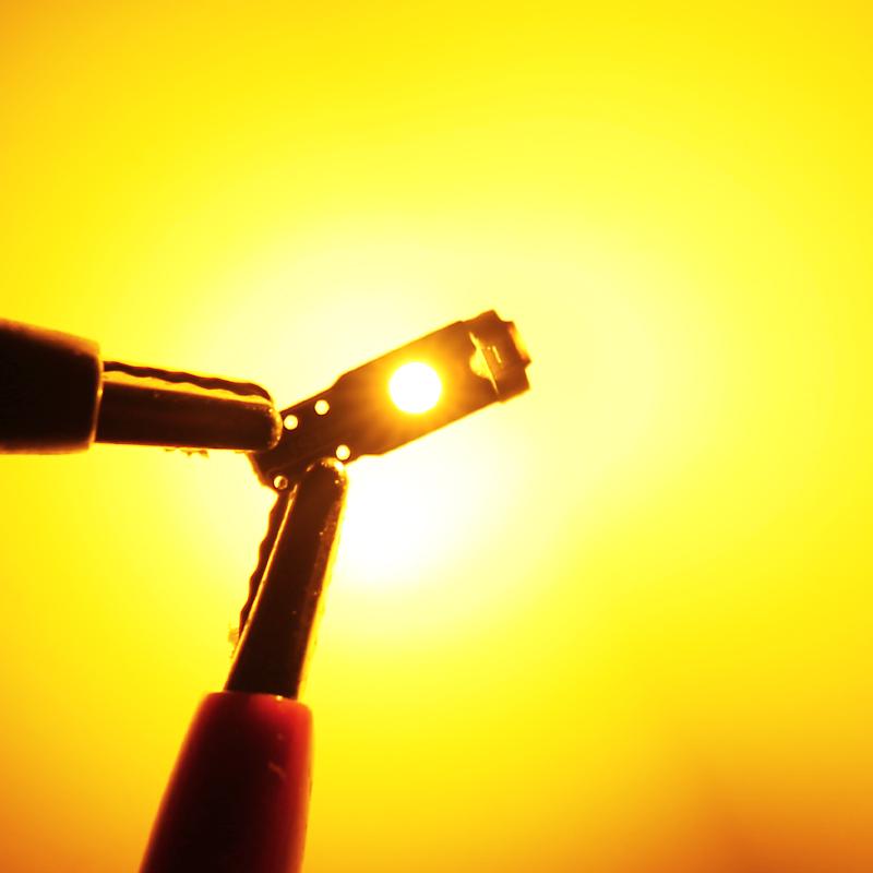 50/100Pcs T5 Led Bulb W3W W1.2W Led Canbus Car Interior Lights Dashboard Warming Indicator Wedge Auto Instrument Lamp 12V Green