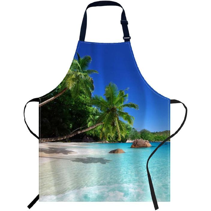 oFloral Happy Birthday with Balloons Apron Unisex Adjustable Bib Apron Cooking Kitchen Chef Women Men Aprons for Home Kitchen, Restaurant,Coffee