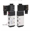 AIRTAC Original Pneumatic 5/2 Way Solenoid Valve 4V110-06 4V210-08 4V310-10 4V410-15 12V 24V 110V 220V Direction Control Valve