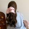 Sweet Design Square Large Elastic Rubber Band Female Hair Ties Ponytail Holder Hair Band Headrope Temperament Hair Accessories