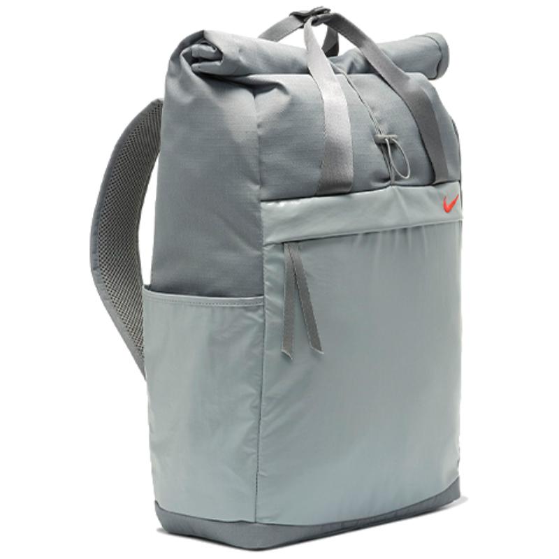 Nike Polyester Backpack Regular Unisex Gray Casual BA6173-073