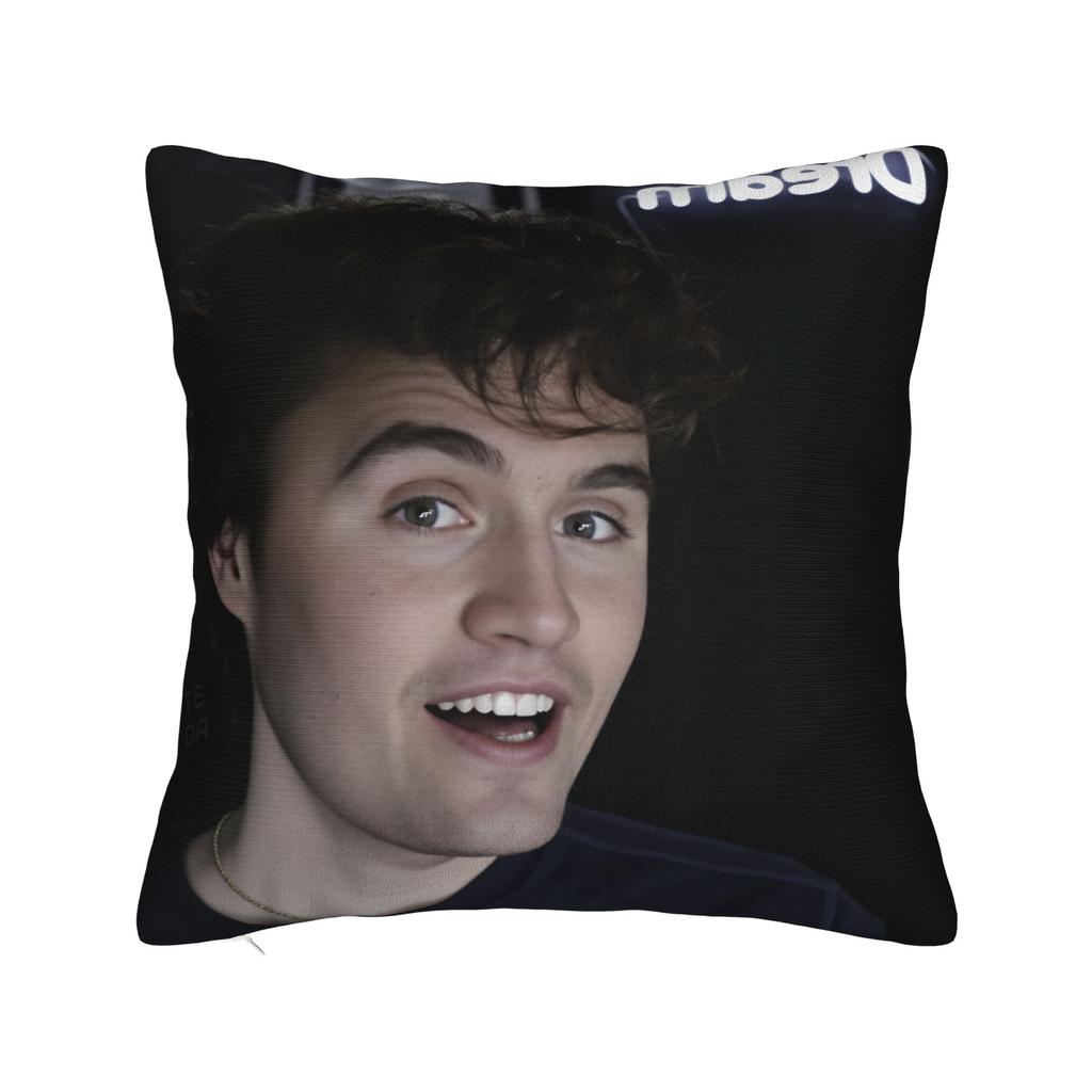 Pillow Case Charlie Kirk Soft Pillow Cover For Couch Sofa Bedroom Novelty Pillowcases