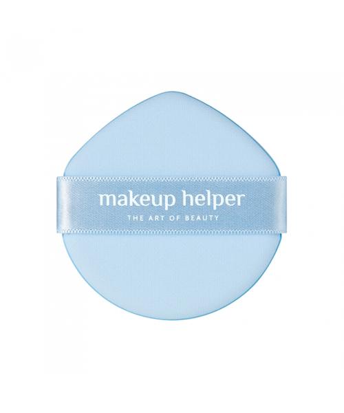 [Makeup Helper] Big Edge Aqua Blue Cushion Puffs (5 Count) (Puff_blue)