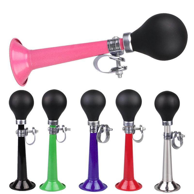 Handheld Bike Bell Loud Clear Safety Warning Anti-Aging Portable Compact for Off-road Cycling City Commute Use