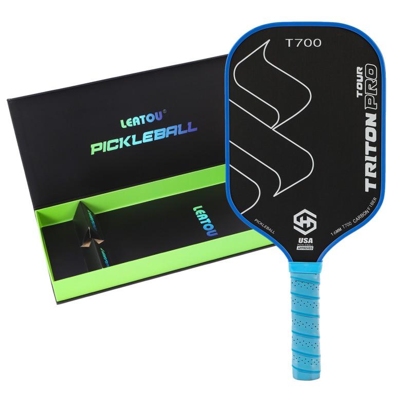 Pickleball Paddle T700 Carbon Fiber Matte Finish Set Competitive Play