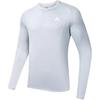 Outdoor Series Sports Casual Simple Solid Color Long Sleeve T-Shirt Men Tops Cloud-Gray 952526401-1
