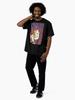 Janis Joplin wpap girl Oversized T-Shirt