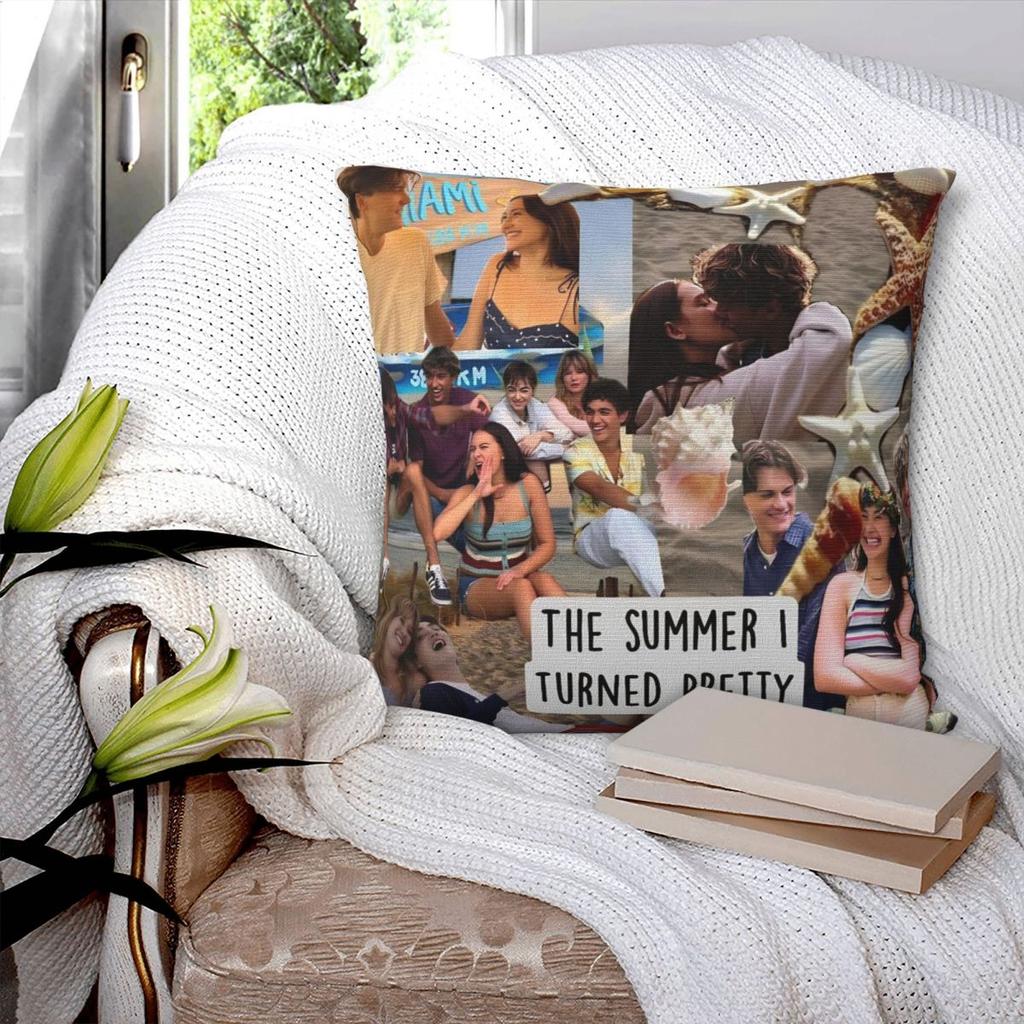TSITP The Summer I Turned Pretty Pillow Cover Conrad Fisher Cushion Cover Pillow Case Pillowcases For Sofa Bedroom Home Decor
