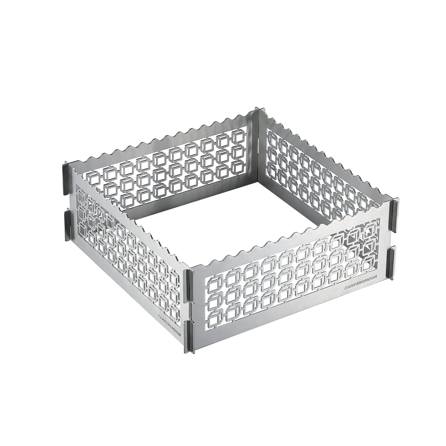 

CAMPING MOON TKB-315-CU Stainless Steel Fire Plate, Medium, for Campfire Pits