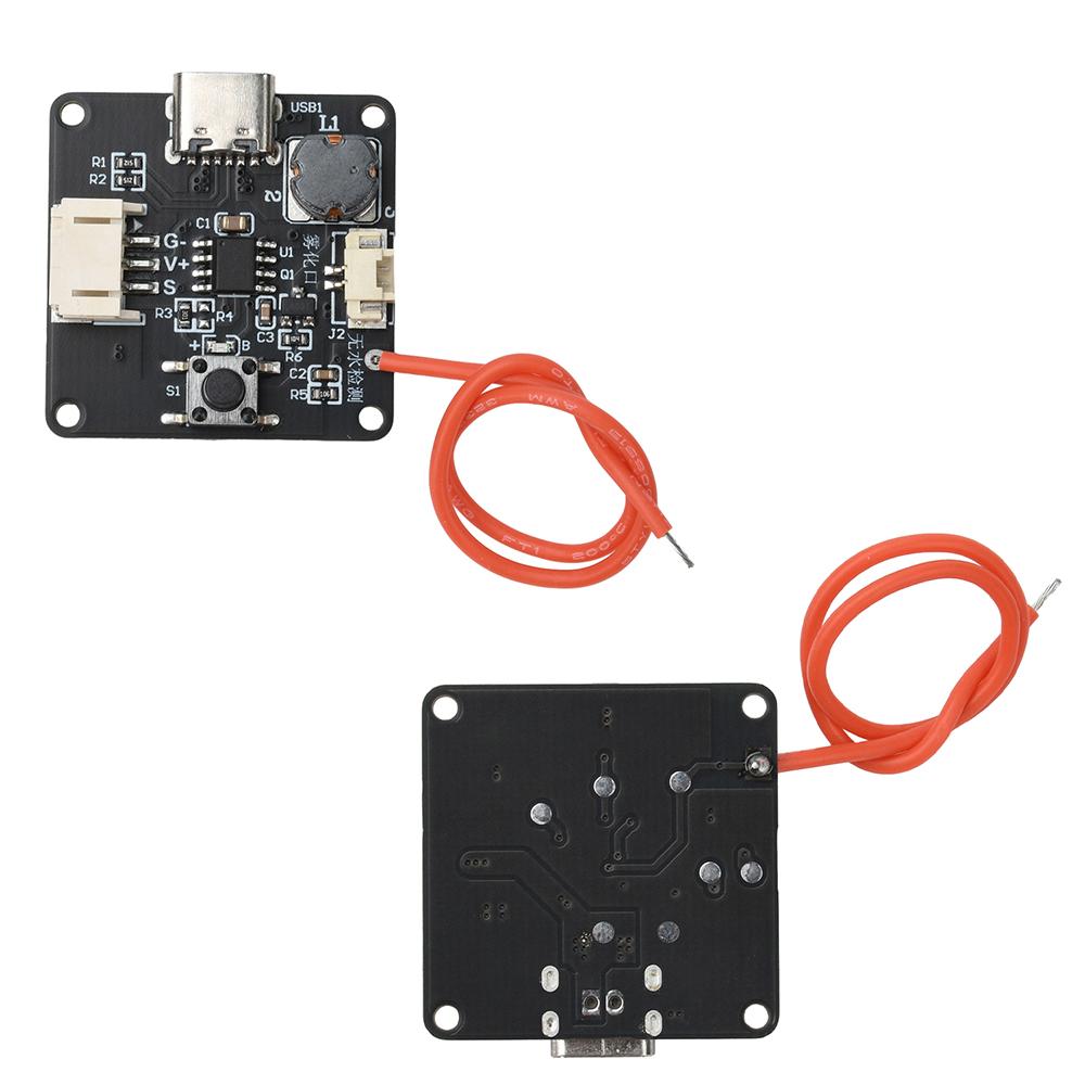Type-C USB Mini Humidifier DIY Kits Mist Maker and Driver Circuit Board Humidification Module Supports Single-Chip Programming