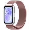 Mailänder Magnetisches Edelstahl Metall Ersatz-Uhrenarmband für Huawei Band 11 Pro / 11