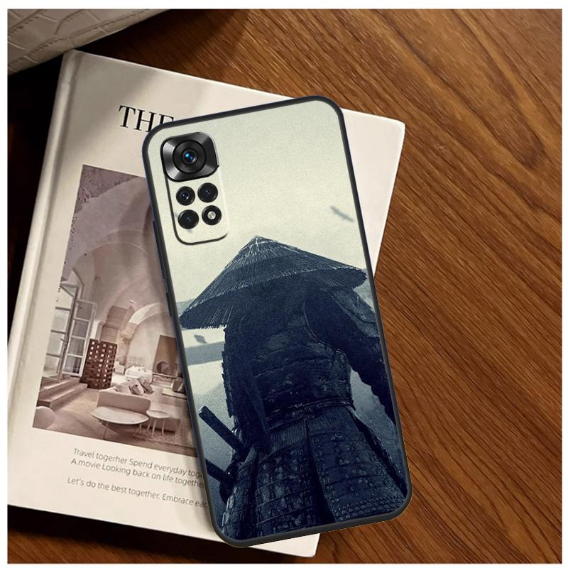 Samurai Case For Xiaomi Redmi Note 14 13 9 10 11 12 15 Pro Plus Cover For Redmi 15 C 13C 12C 10C 14C