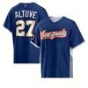 Venezuela Men T Shirt Summer Short Sleeve Loose Fit Breathable Casual Sporty Baseball Jersey