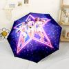 K-pop Automatic Umbrella Retractable Design with 8-Rib Durability Compact Design Travel Essential Compact Folding Umbrella Spiritual Gift