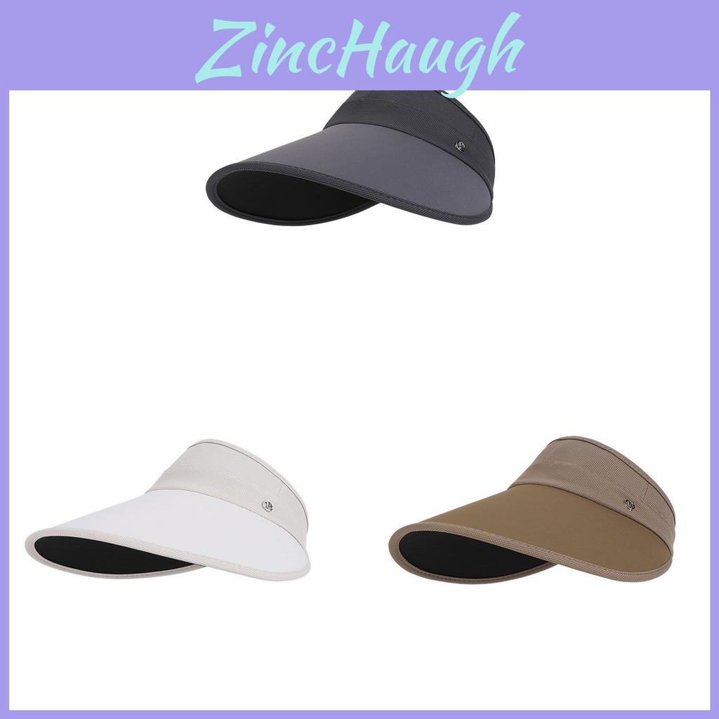 Summer Sun Protection Wide Brim Hat For Women With Adjustable Polyester Outdoor Travel Sunhat
