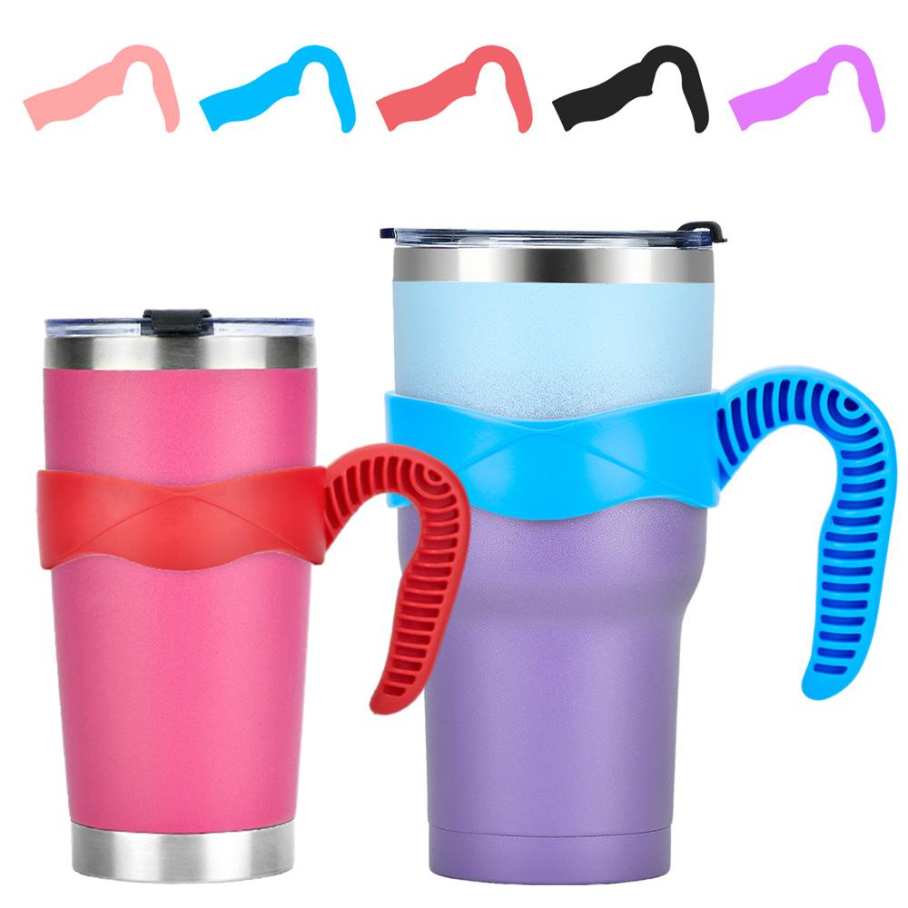 20/30oz Tumbler Handle Water Thermos Bottle Holder Travel Drinkware Holder Coffee Cup Portable Insulated Bottles Accessories