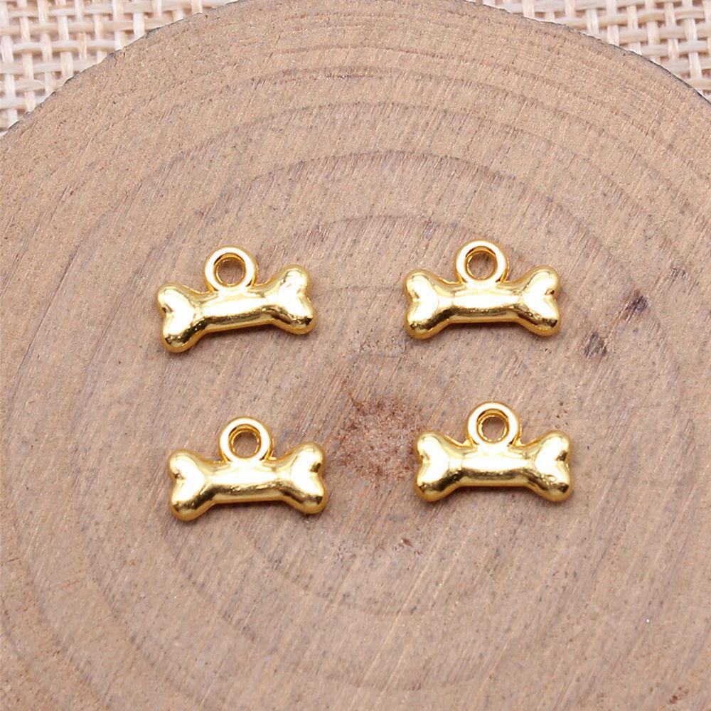 Jewelry And Accessories Dog Bone Charms Wholesale Men Accessories 20pcs