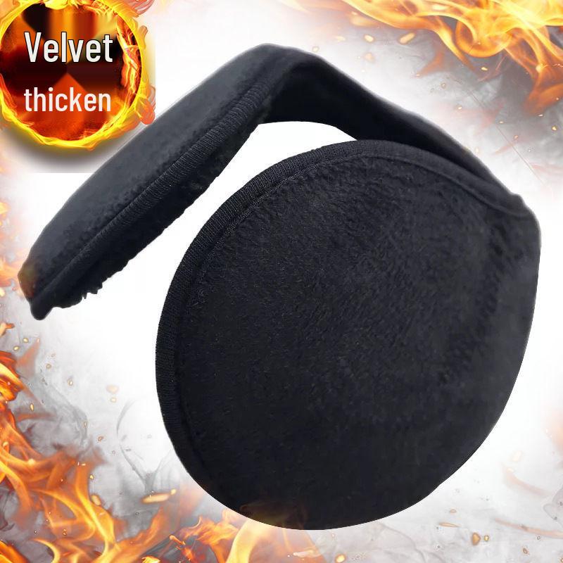 Unisex Fleece-Lined Winter Ear Muffs for Adults - Warm Ear Protection and Covers