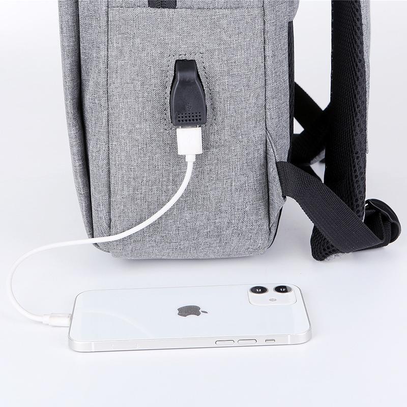 Large capacity backpack men's high-end charging, multi-functional computer bag business leisure backpack