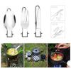 Outdoor Camping Teekanne Geeignet Kochgeschirr Topfsets Tragbar Picknick Kochset