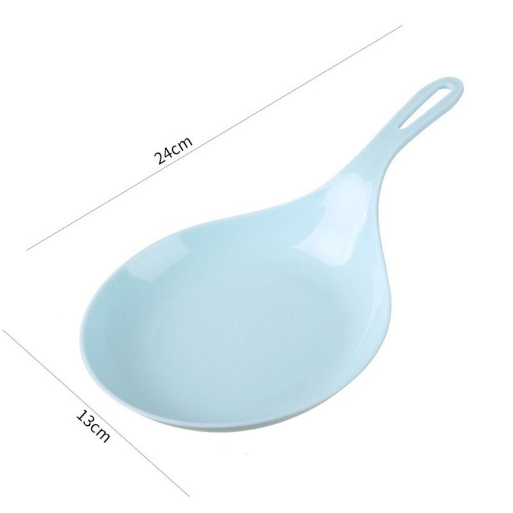 New Plastic Kitchen Soup Spoons Cookware Handheld Korean Dessert Cake Platter Fries Fried Chicken Large Fruit Tray