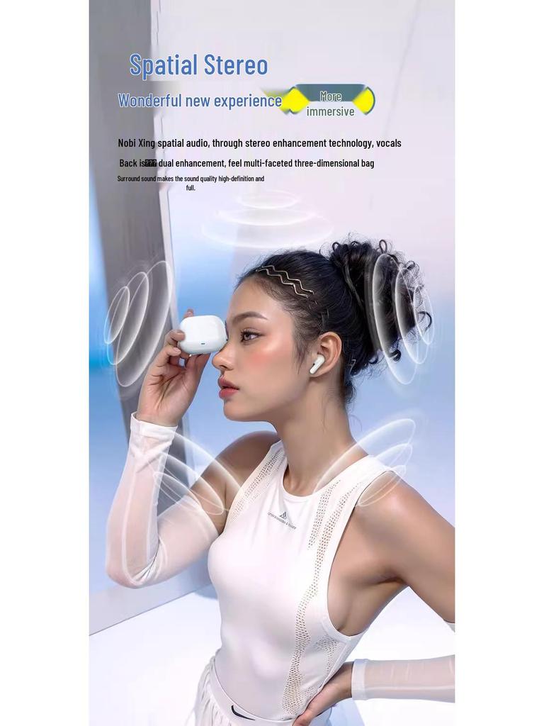 2025 High-Quality Sound Noise-Reducing Bluetooth Sports Headphones with Long Battery Life, Compatible with Xiaomi