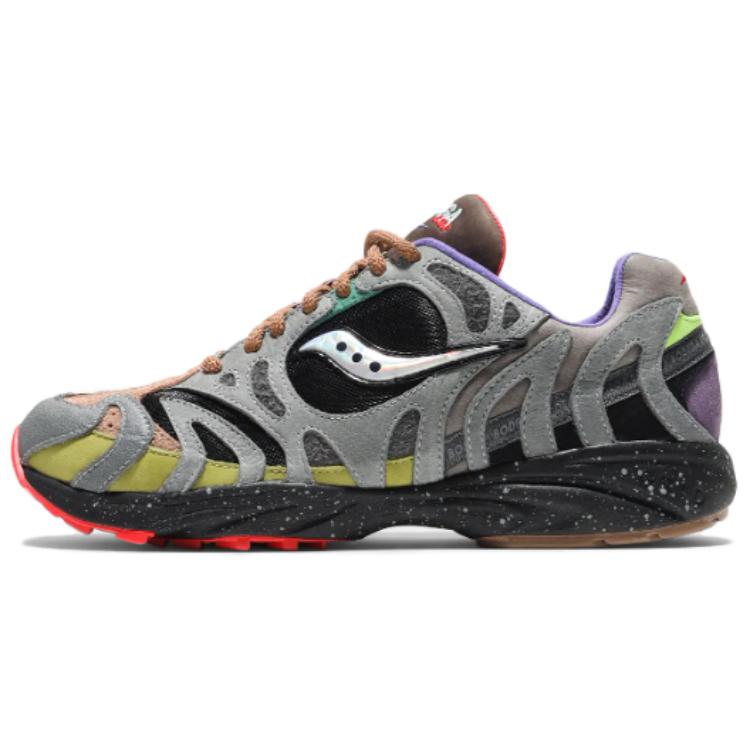 

Bodega x Saucony Grid Azura 2000 Низькі бігові кросівки, стійкі до ковзання та стирання, унісекс, сірі S70523-1 42