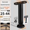 Adjustable Bed Frame Support Legs Metal Black Bed Slats Support Legs Heavy Duty Load-Bearing Bed Legs Replacement