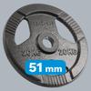 Obciążenie Żeliwne  1X20Kg Otwór 51Mm Talerz Z Uchwytami Rebel Active