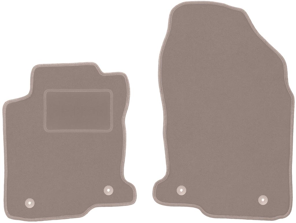 Beige Front Floor Mats For: Lexus NX 200T Crossover (2014-)