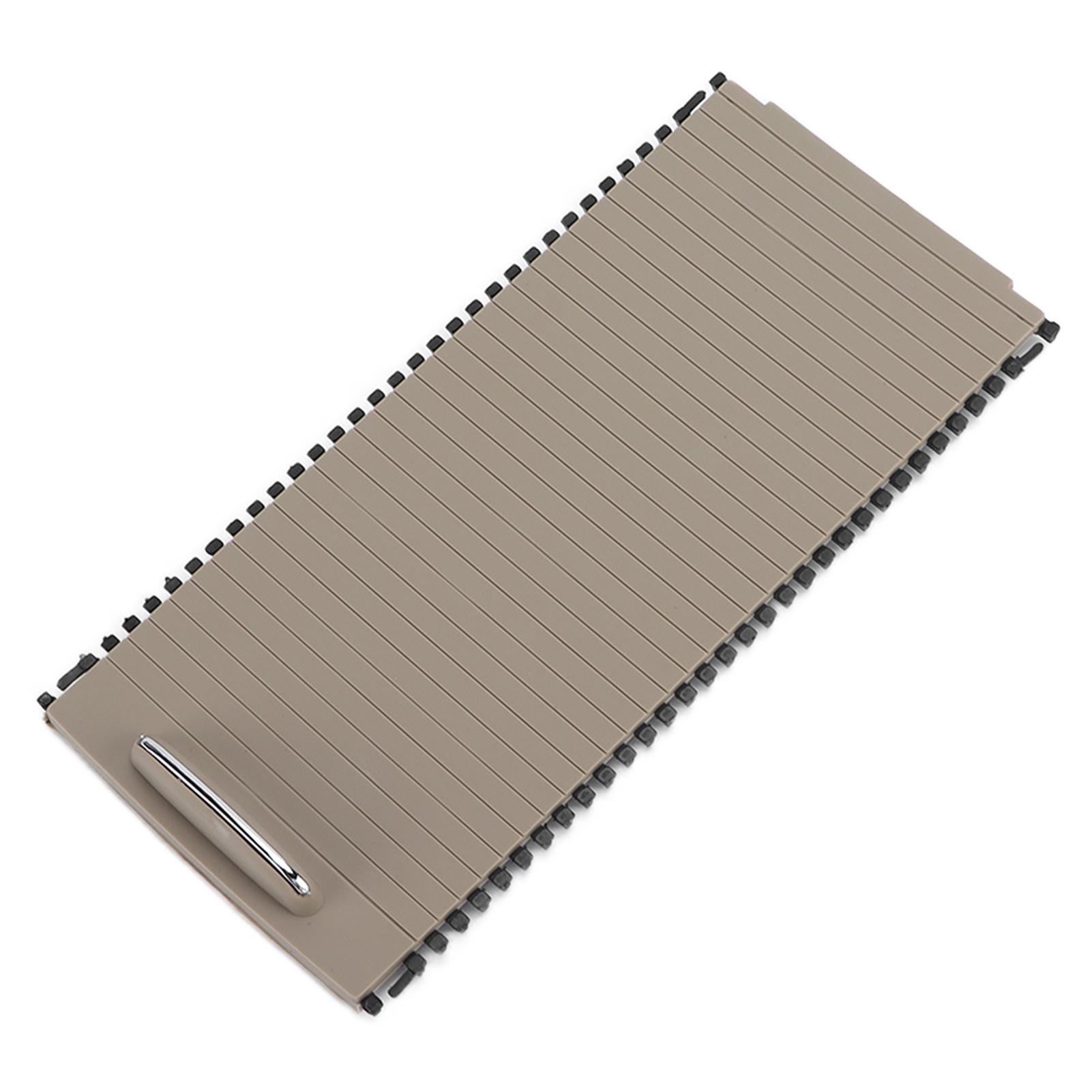 Center Console Slide Roller Cup Holder Blind Cover A20468076079051 Replacement for MercedesBenz бежевый