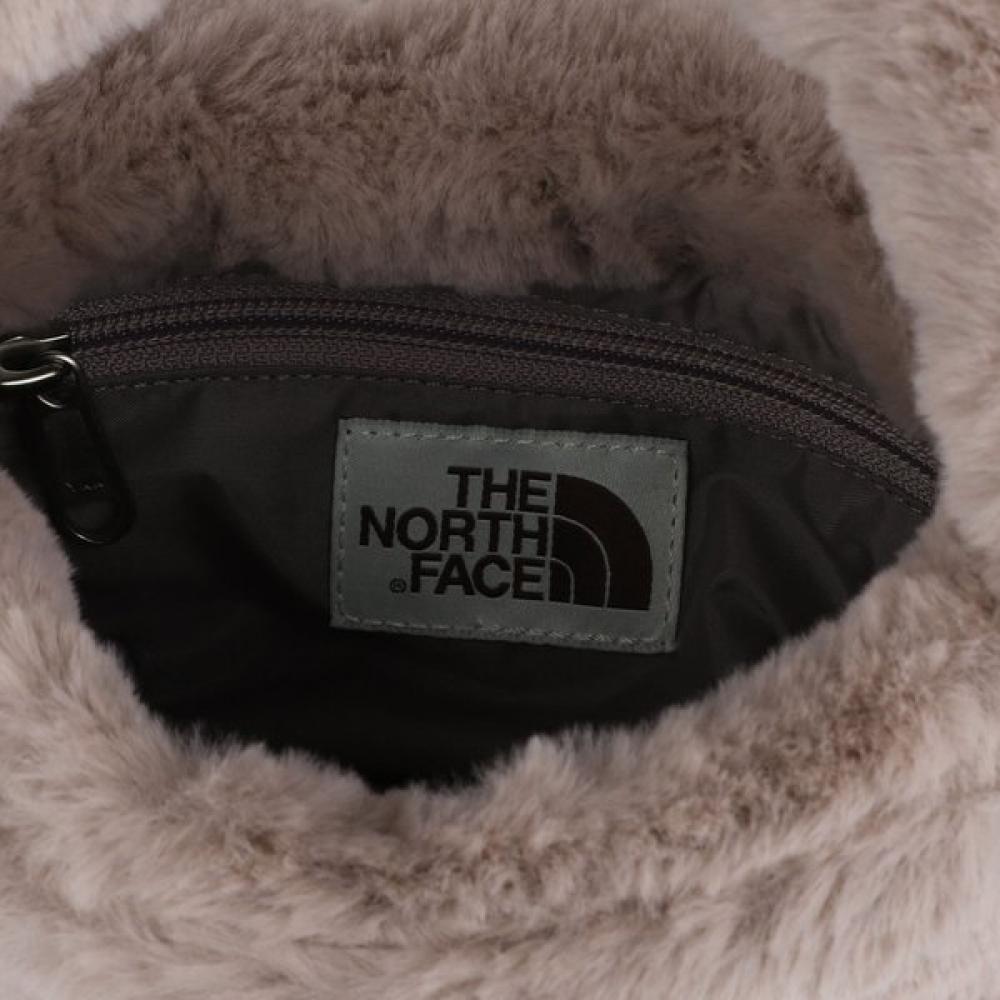 The North Face White Label Bubble Tote Mini Fur Grayish Pink Nn2pr71k