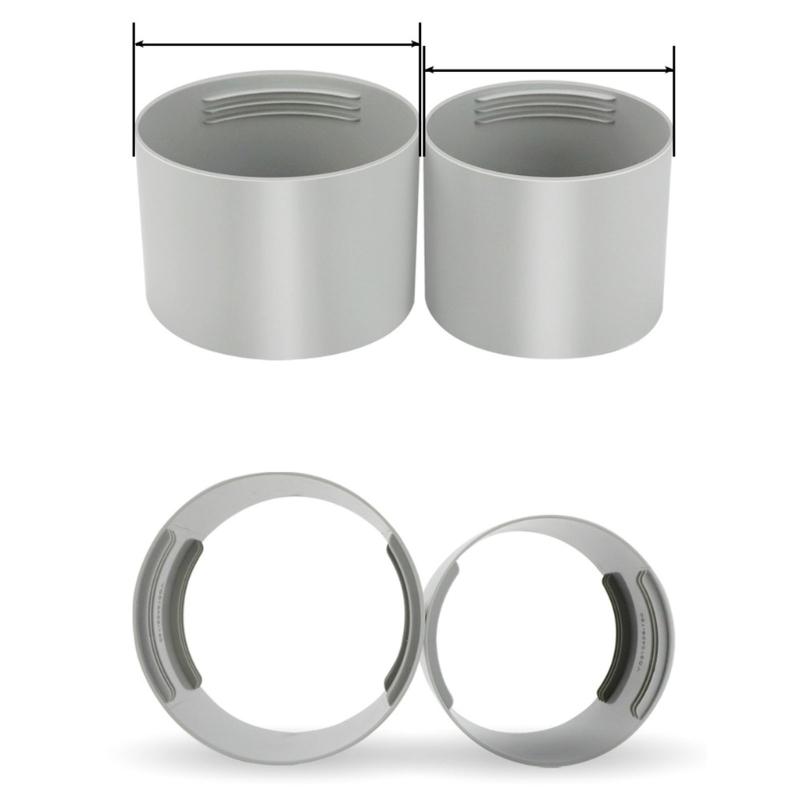 Mobile Air Condition Exhaust Hose Coupler Duct Pipe Interface Portable Window Vent Adapter Extender Connector Spare Part