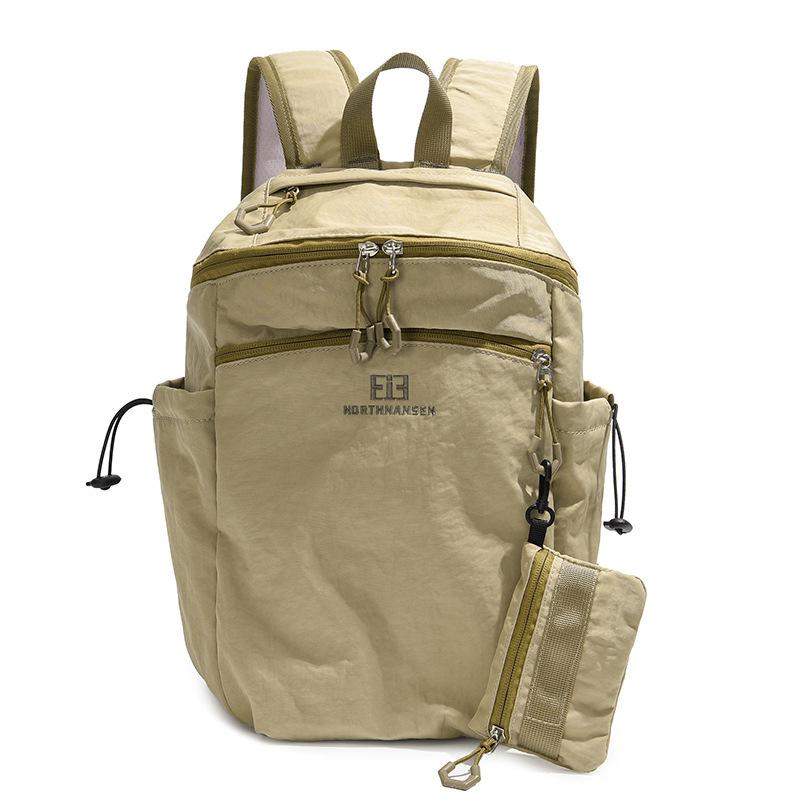 Lightweight Travel Backpack, Women's Trendy, Simple and Large-capacity Backpack, Color-blocking Sports Mountaineering Backpack