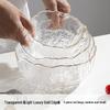 Wahe Japanese Style Gold Rim Glass Bowl Set
