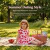 Girls' Summer Dress New Style Short-Sleeved Princess Dress With Print For Young Children