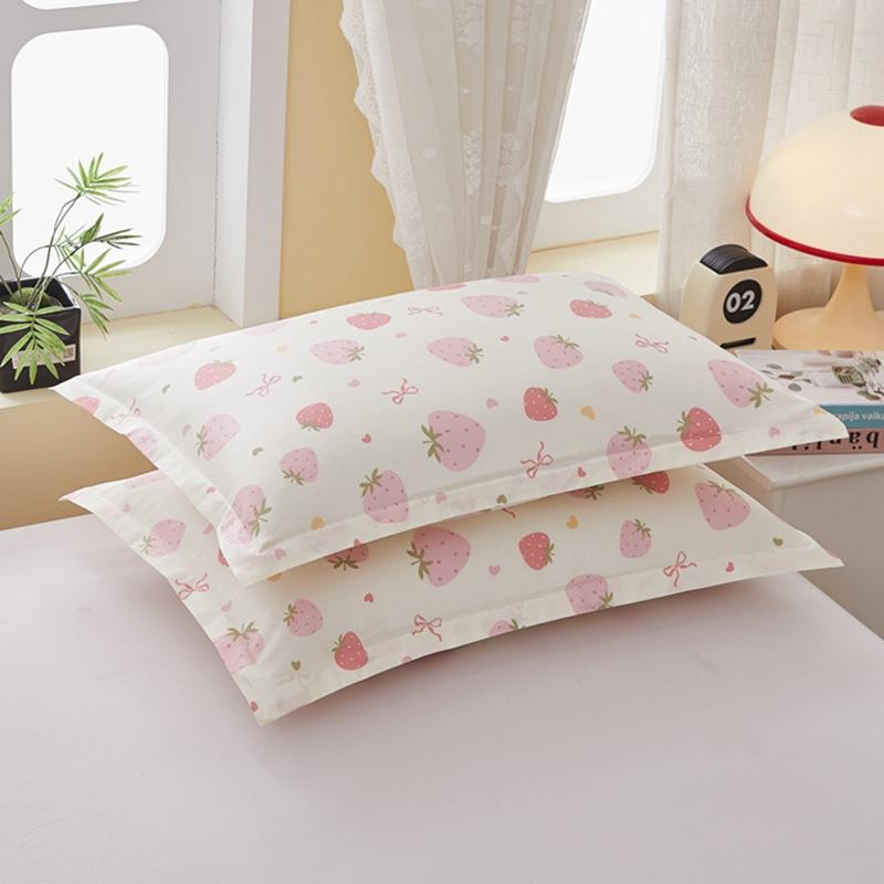 2pcs Floral Pattern Cotton Pillowcase Without Pillow Core, Comfortable Soft Pillow Covers, for Home Bedroom Living Room Decor, 19*29inch