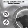 100PCS Disposable Car Steering Wheel Covers, Transparent Vehicle Protector With Elastic Trim, Flexible Clear Steering Wheel Protection Cover,