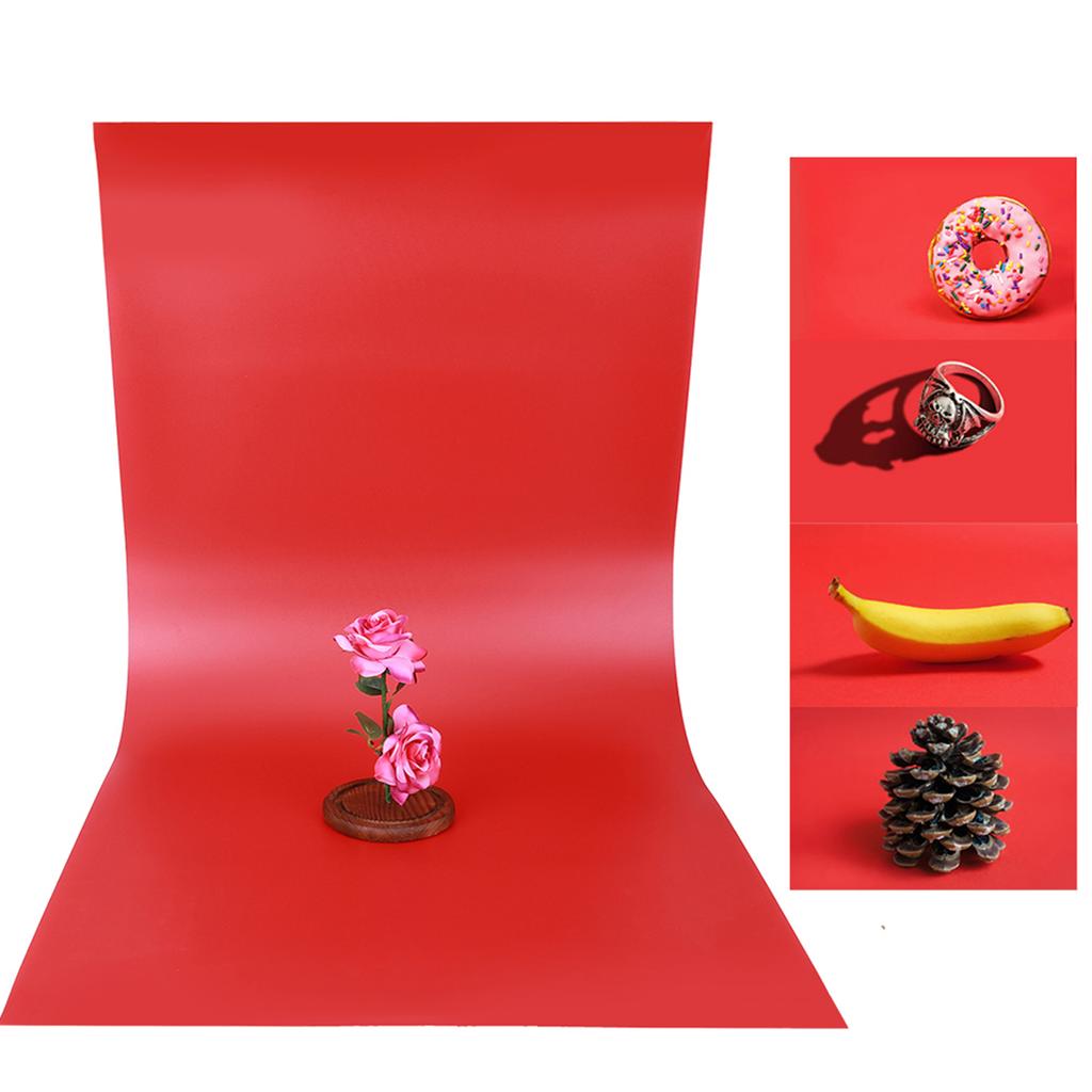 Frosted PVC Background Plate Photography Photograph Shooting Backdrop Board Accessory 120x60cm