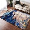 Genshin Impact Furina Floor Mat Cozy Flannel Soft Thick Non-Slip Mat For Living Room Bedroom Kitchen Decor Rugs
