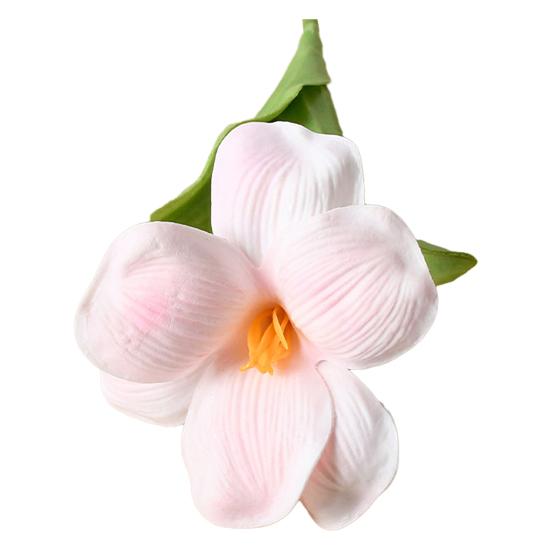 

17.3 Artificial Blooming Tulip Flower Real Touch PU Fake Tulip Bouquet with Long Stem for DIY Indoor Home Wedding розовый