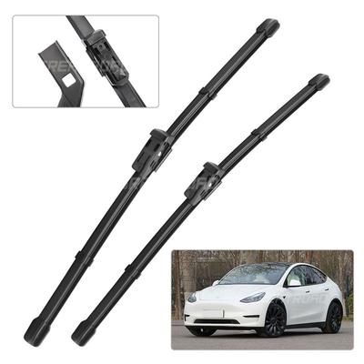 For Tesla Model Y 2020-2025 2025 2025 Wiper Front Wiper Blades Windshield Windscreen Window Brush 26"+19"
