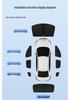 Denza 25 N8L Car Window Sunshade: Heat Insulation, Sun Protection, Privacy, Opaque Camping Shield