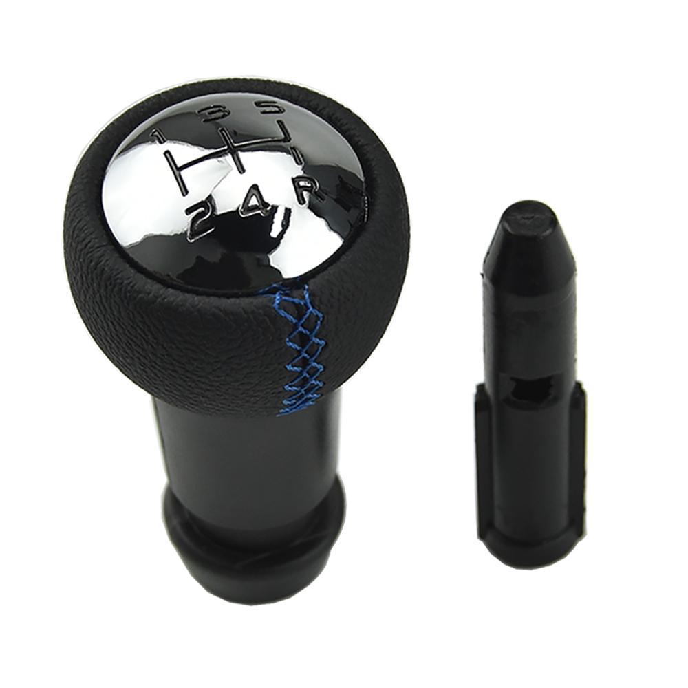 

Gear Shift Knob Hand For Peugeot 106 107 205 206 207 306 307 308 309 405 406 407 508 605 607 for Citroen C1 C3 C4 Blue line
