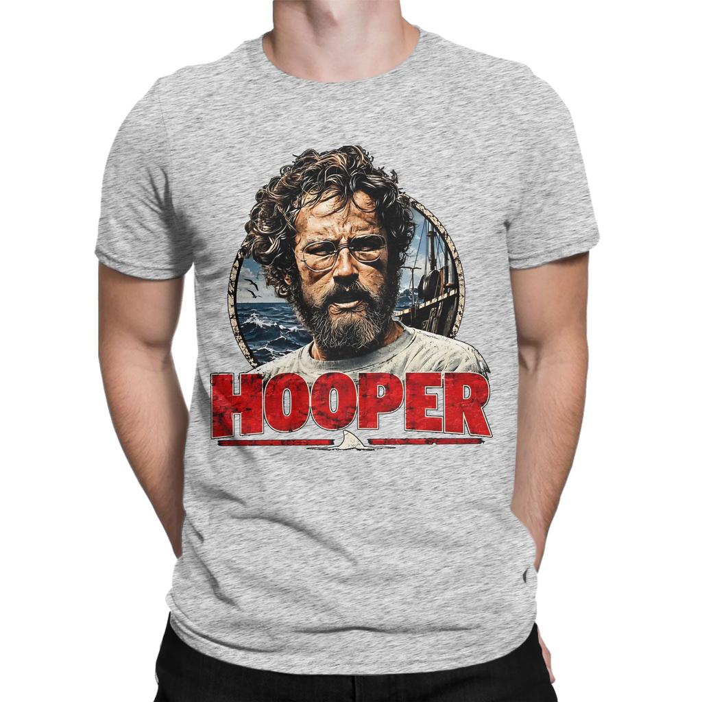 Hooper Jaws Novelty 100 Cotton Tshirt Jaws Tees Tops For Unisex