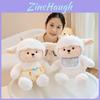 Cute Sheep Stuffed Animal With Plush Fabric For Home Bedroom Decor And Comfort