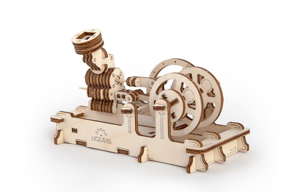 Ugears 70009 Wooden Toy 3D Puzzle Engine;