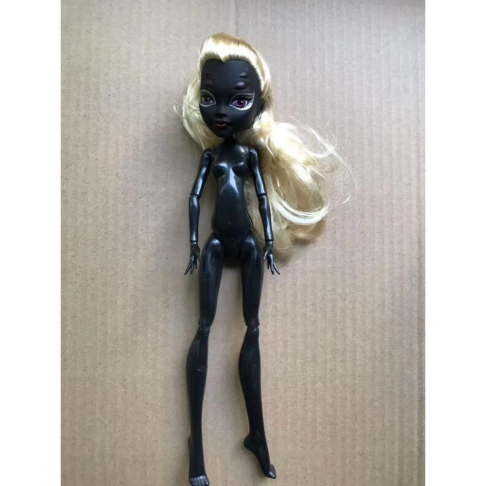 Slim Doll Body Heads Colorful Hair Doll Head Green White Black Brown Pink Beige Color Doll Body Multi Joints Movable Doll Figure