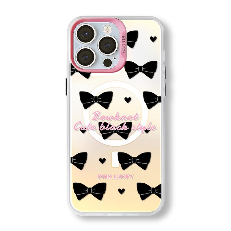 

Матовый лазерный чехол Zhitai с магнитом для iPhone 14/15 - Совместим с Apple 13/16 Pro Max Magnetic Bracket